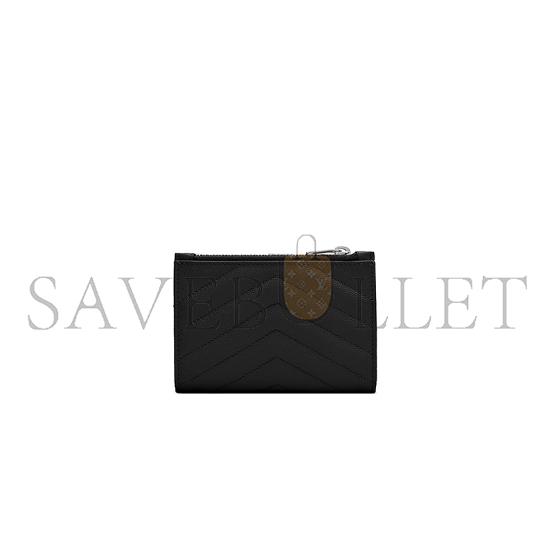 Y*L cassandre matelassÉ fragments bi-fold wallet in grain de poudre leather 668287bow021000 (13*9.5*2.5cm)